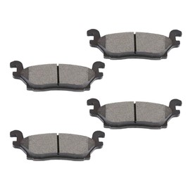 OCPTY Ceramic Brakes Pads, Quick Stop Rear Brake Pad fit for 2006-2010 for Hummer H3,2009-2010 for Hummer H3T