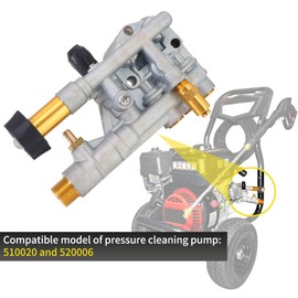 Dokili Cleaning Manifold Kit 7108366 Replacement for Axial Pressure Washer Pump 510020 520006
