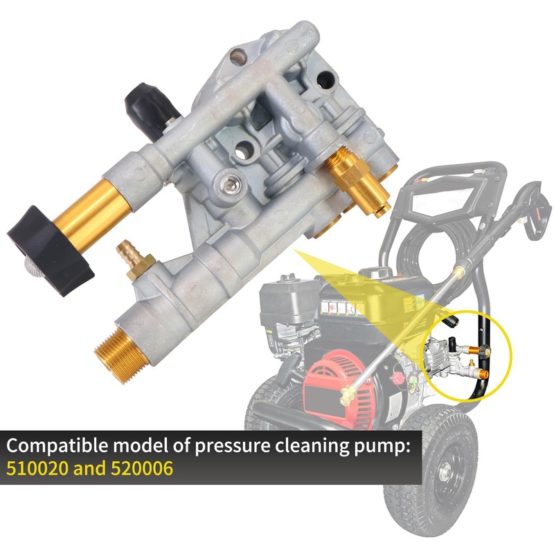 Dokili Cleaning Manifold Kit 7108366 Replacement for Axial Pressure Washer
