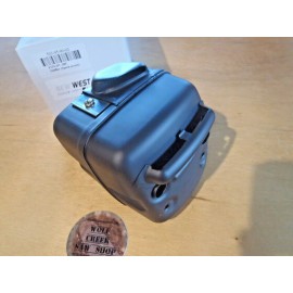 New West muffler for Husqvarna 365 371 372 372xp 385 390xp hollow w/ screen