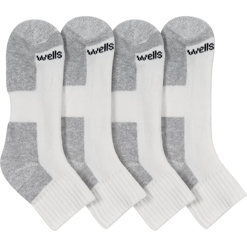 Wells Lamont Mens Large 4 Pair Pack Multipack Work Socks