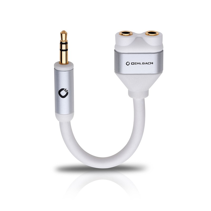 Oehlbach i-Connect Jack Adapter Black