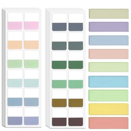 Potanro Small Sticky Notes Colourful Book Tabs Small Self Stick Pad for Office 1140 PCS Annotation Tabs Mini Self Stick Note Pads Colorful Bright Post Stickies for School Office Classroom Home Meeting