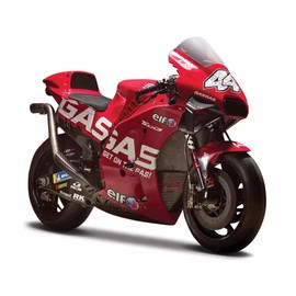 Maisto MOTORBIKE 2023 GASGAS FACTORY TECH3 (#44 ESPARGARO) - 1:18 Scale - Incredibly Detailed Die-Cast Replica Collectible Motorcycle Model