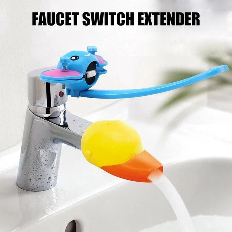 Garosa Kids Faucet Extender Sink Handle Extender Faucet Extension Attachment