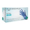 Blue Basic Plus Nitrile Disposable Gloves Blue Basic Size M