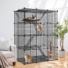 SEGAWE Large Cat Cage with Hammock Indoor DIY Indoor Catio