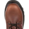 ROCKY Rams Horn Waterproof Work Boot Size 10(M) Dark Brown