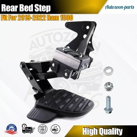 VEHITO RAM 1500 DT Rear Bed Step Black Dual Exhaust 82215289AH Mopar (2019-2022)