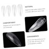 Healvian Diy Manicure Kit 600pcs Fake Nails Pointed Tips Crease-