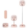 Magesh Portable Pedestal Fan - Foldaway Standing Fan Foldable Desk