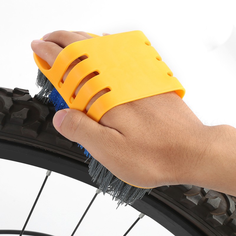 8pcs Bicycle Cleaning Tool Set Kit Bike Chain Tire Cleaning