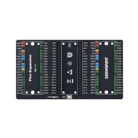 Pi Pico Expansion Board with Dual 2x20 Headers & Reset Button – GPIO Breakout Board for Easy Debugging & Prototyping