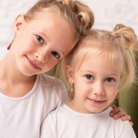 Tartaglia Earrings for Women Anime Game Drop Earrings Costume Cosplay Hook Earrings for Men (hoop earrings)