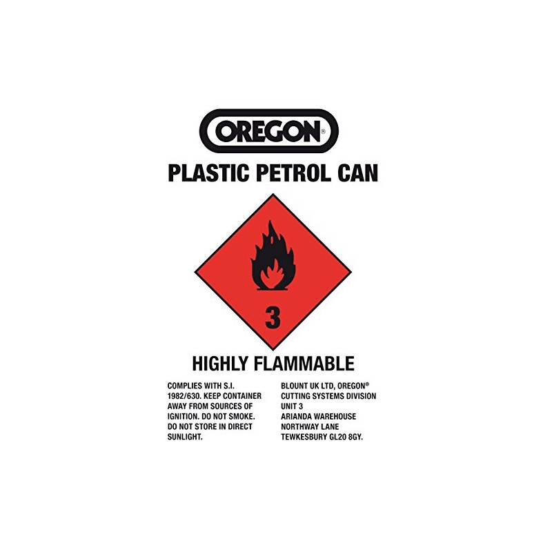 Oregon O42-973 Canister Plastic Red 10 L