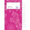 Manuscript Paper: Floral Unicorn | A4 Blank Sheet Music Notebook: