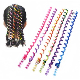 Hair Accessories Girls Set,Twist Hair Accessories, Beautyshow Women Colorful Hair Twist Tool with Rhinestone DIY Hair Styling Accessories Kids Party Favor Hairstyling Gift Daily Dress Up(12Pcs)
