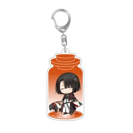 Algernon Products Fate/Grand Order Charatoria Acrylic Key Chain Rider / Taikoubo Approx. H 3.3 x W 2.0 inches (85 x 52 mm), Acrylic, Metal