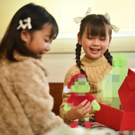 RELIGES Green Christmas Monster Plush Toy – Soft Christmas Stuffed Animal Doll for Boys and Girls, Perfect for Christmas Decorations and Gifts (Red-B)