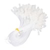 200pcs Invisible Fishing Line Elastic Wire for Hair Extensions Transparent