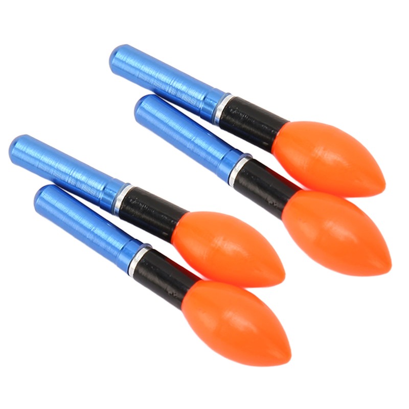 4pcs Bobber Light Glow Sticks Reusable Bulb Type Electronic Fishing