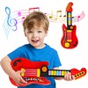 Kids Guitar-Piano 2-in-1 Musical Instrument, Toddler Guitar for 3-5 Year