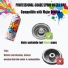 Spray Can Nozzle for Male Cans Bottle Nozzle Replacement -