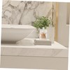 Ciieeo 4pcs Cotton Pad Jars with Lid Versatile Bathroom Organizers