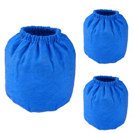 EAGLEGGO 3 Pack VRC2 Cloth Filter for Vacmaster 1.5 to 3.2 Gallon Wet/Dry Vacuums, Also fit for Armor All AA155 AA256 AA255 2.5 Gallon Shop VAC Microlined