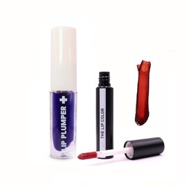 Mein x Mlashes | Volumizador para labios al instante con tinta | 2 Pack Lip Plumper mágico Merlin + The lip color (MERLIN + MICHAEL)