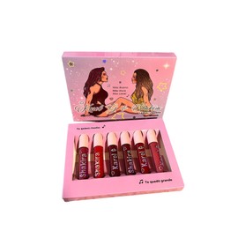 Eyeshadow NEW Karol G & Shakira 117 Color Beauty Book + 6pc Matte Liquid Lip Set COMBO