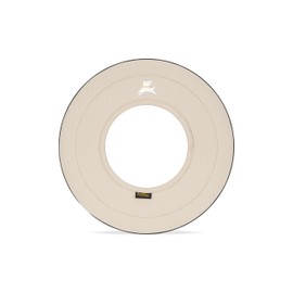 OllyDog Super Flyer, Durable Dog Toy for Outdoor Playtime, Soft and Water-Resistant Fabric Flying Disc, Dog Toy for Fetch, Safer Disc for Healthy Activity for Dogs (Con Leche)