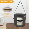 VanlonPro Large Hat Storage Box for Women & Men, 19"