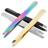 Healeved 16pcs Eyebrow Tweezers Professional Hair Removal Tools for Women