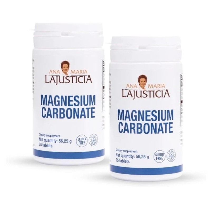Ana Maria Lajusticia Magnesium Carbonate, 2 PACK, 75 Tablets each