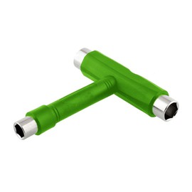 All in One Skate Tool Skateboards Longboard T Type Green