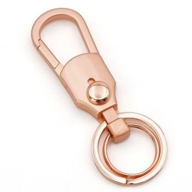 자동차 키홀더 열쇠고리 키링 ZB098 로즈골드 (WC9E2A6) Car Key Holder Key Ring ZB098 Rose Gold (WC9E2A6)