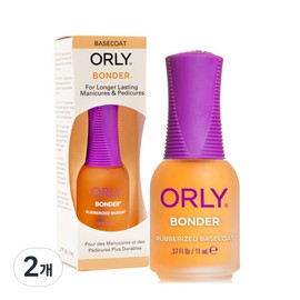 Orly Bonder Base Coat Nail Polish, 11ml, 2 pieces / 오를리 본더 베이스코트 매니큐어, 11ml, 2개