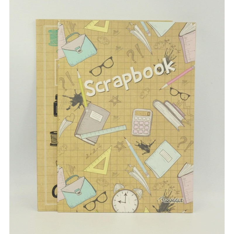A4 Scrapbook - Assorted Fun School Craft Gift 56 Pages