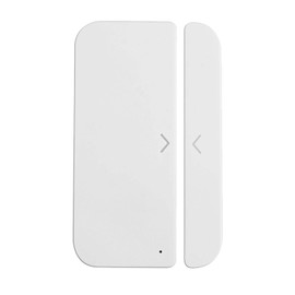 WiFi Door Sensor, WiFi Door Alarm Window Sensor Detector Smart Home Security Tuya SmartLife App Control Compatible Alexa Google Assistant IFTTT White