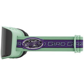 Giro Method Snow Ski Goggles for Men, Women & Youth - Space Green Retro Sport Strap w/VIVID Smoke/VIVID Infrared Lenses
