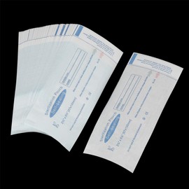 200PCS Medical Dental Sterilization Pouch PVC Material Self Sealing Bag Sterilized Bags for Steam and ETO Sterilization