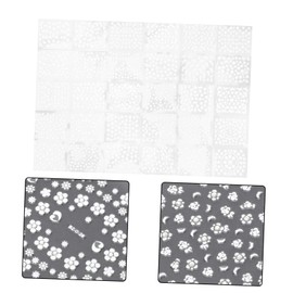 Vaguelly 30 Sheets Floral Nail Stickers Easy DIY Nail Art Decals with Creative Flower Patterns for Elegant Manicure Designs for Parties and