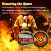 Thin Red Line Fire Department Challenge Coin Gift Firefighters Fireman