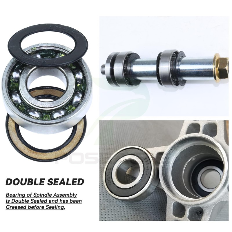 POSEAGLE 2 Pack 918-04865A Spindle Assembly Kit with 954-04219 Belt