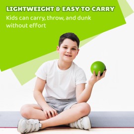 BAMMAX Mini Basketball for Mini Hoop | Indoor or Inside and Silent Play for Nerf Hoop | 4-inch for Kids & Toddlers | Soft Foam Basketball Indoor Game (Pack of 2).