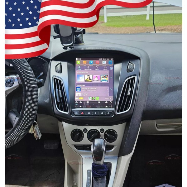 Vorally Carplay Car Radio Head Unit GPS WIFI 9.7"For Ford