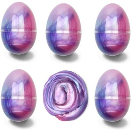 Anditoy 5 Pack Slime Eggs Stress Relief Toys Easter Eggs for Kids Boys Girls Christmas Stocking Stuffers Gifts Party Favors(Blue+Pink+Purple)