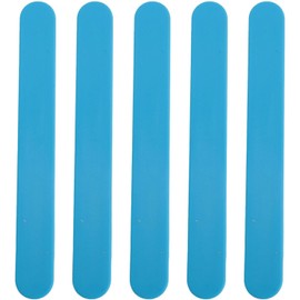 5 Espátulas de Cera de Silicona, Varilla para Agitar Cera Antiadherente, Espátula Cosmética Reutilizable, Máscara Facial, Herramientas para Depilación, Mezcla de Resina,