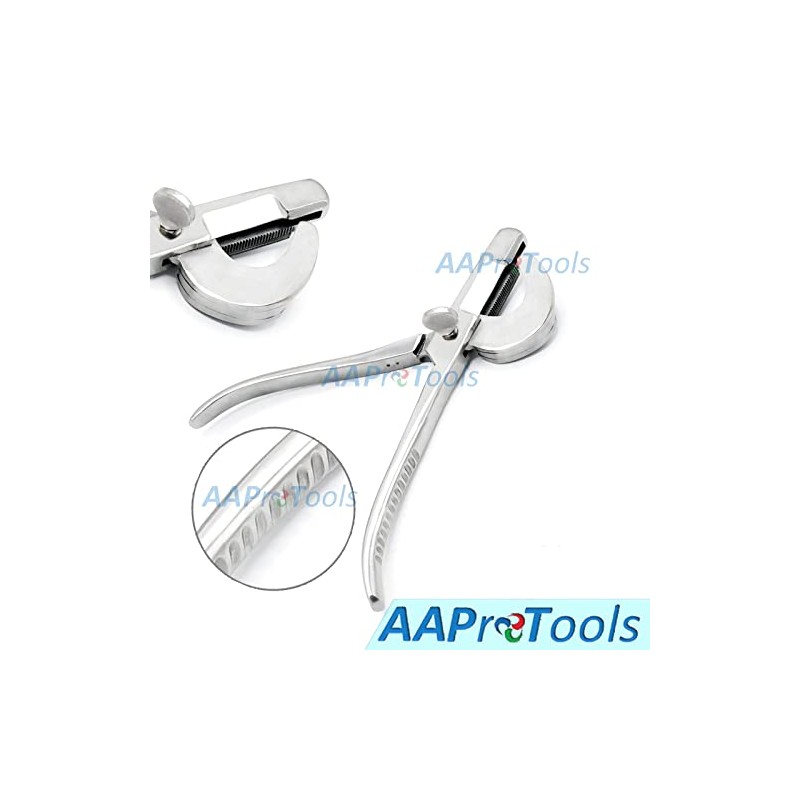 AAProTools Emasculator 8" Double Crush Castration Veterinary Instruments